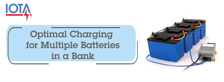 Optimal Charging for Multiple Batteries with IOTA Chargers